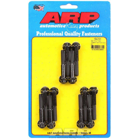 ARP Intake Manifold Bolt Kit - Chromemoly, Black Oxide, 12-Point Head - SB Ford