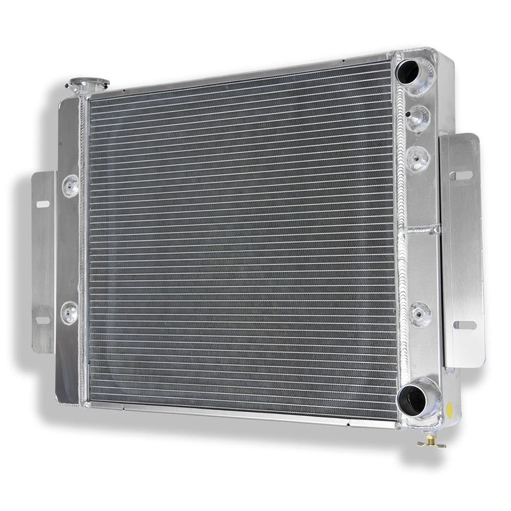 Flex-A-Lite Radiator - Passenger Side Inlet - Passenger Side Outlet - Aluminum - GM LS-Series