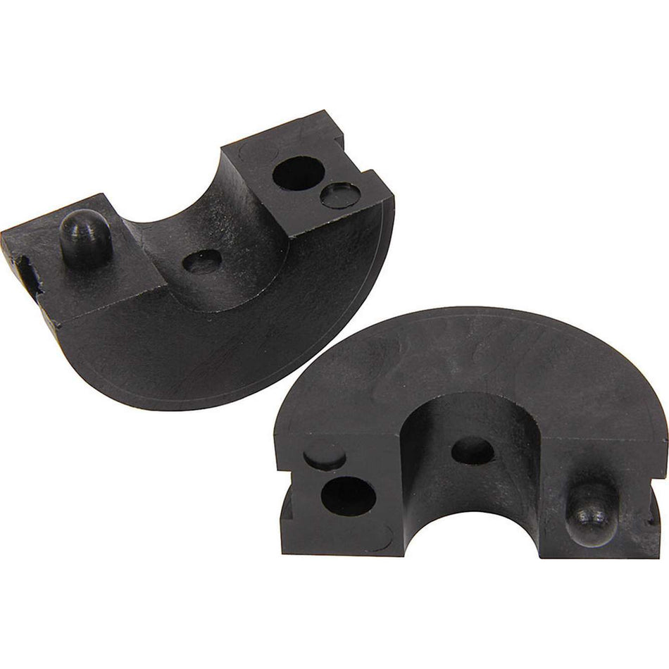 Allstar Performance Collar Style Shock Shim - 2 Piece - 3/4 in Thick - Black - 14 mm Shocks - Pair