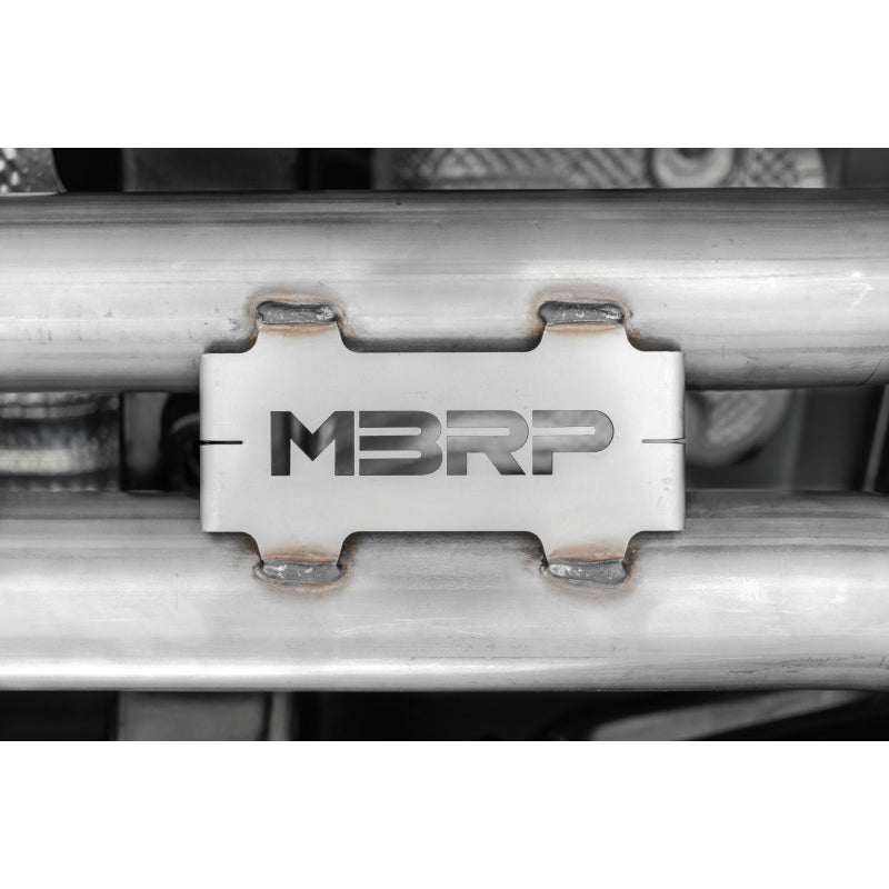 MBRP Muffler Delete Kit - 3 in Diameter - Stainless - Ram Fullsize Truck 2021-22