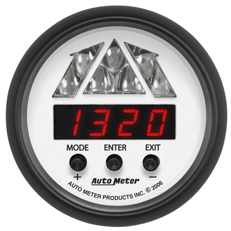 Auto Meter Phantom Pro Shift Lite Gauge - 2-1/16"