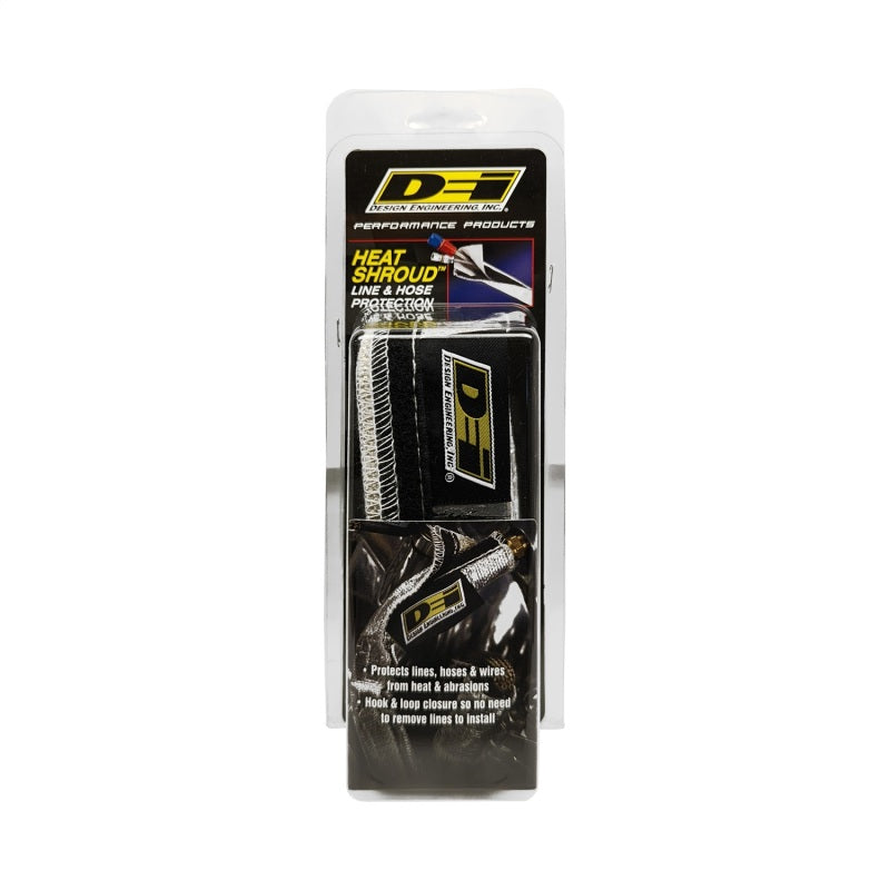 DEI Heat Shroud - 3/4" I.D. x 3ft - Aluminized Slee