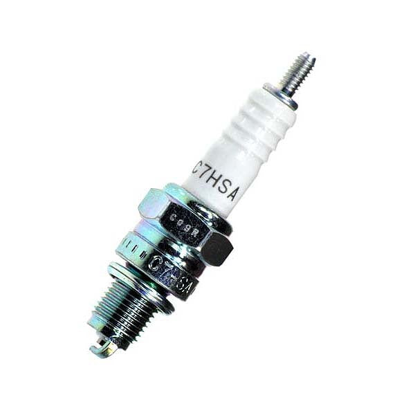 NGK Standard Spark Plug 10 mm Thread 0.500 in Reach Gasket Seat - Stock Number 4629