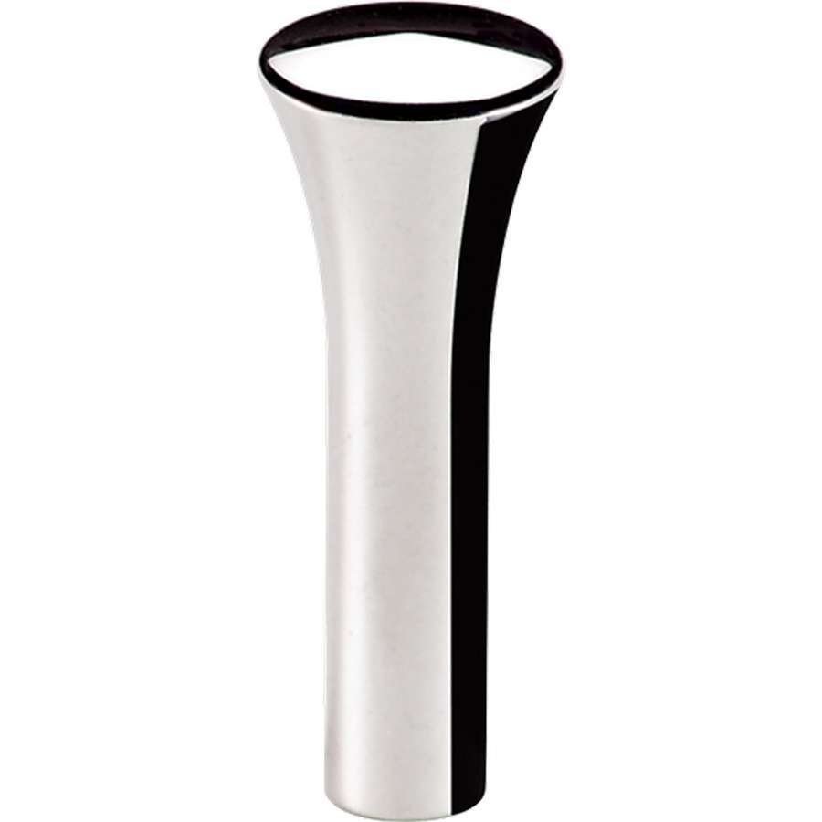 Billet Specialties Smooth Door Lock Knobs - Round Tapered - Polished - (Set of 2)