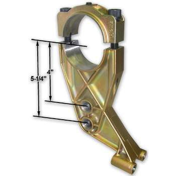 Howe Cast Steel Clamp-On Trailing Arm Mount