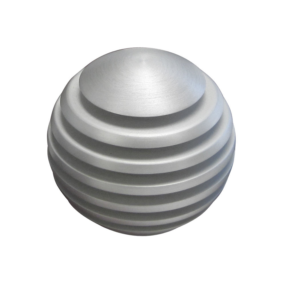 Lokar Venetian Shifter Knob 3/8-16 and 3/8-24" Thread Aluminum Satin - Universal
