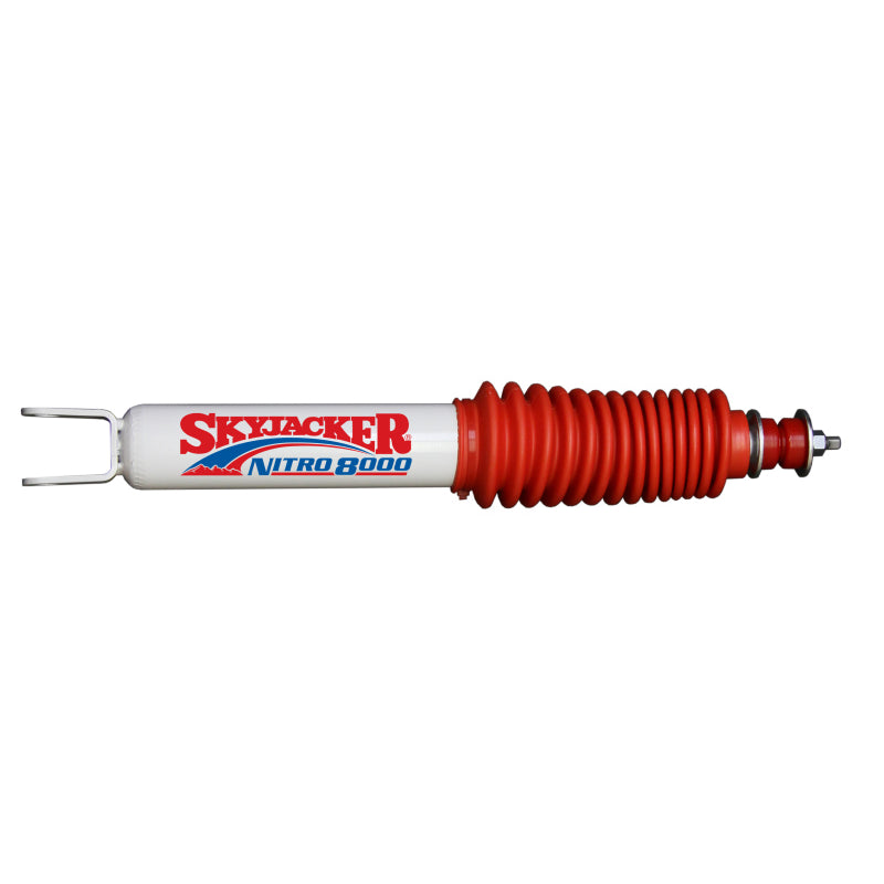 Skyjacker Nitro 8000 Twintube Shock - 13.76 in Compressed / 21.50 in Extended - 2.01 in OD - White Paint
