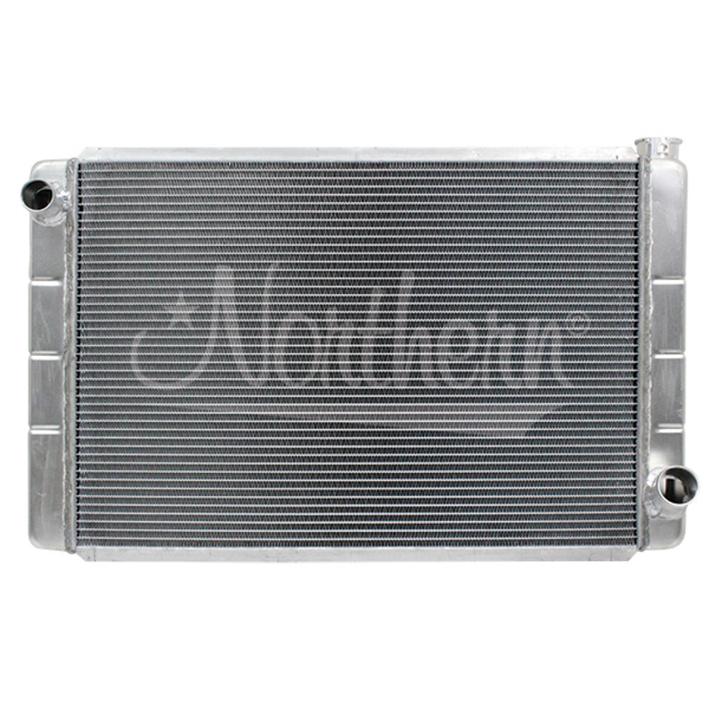 Northern Race Pro Radiator - 31 x 19 x 3-1/8" - Driver Side Inlet - Passenger Side Outlet - Aluminum