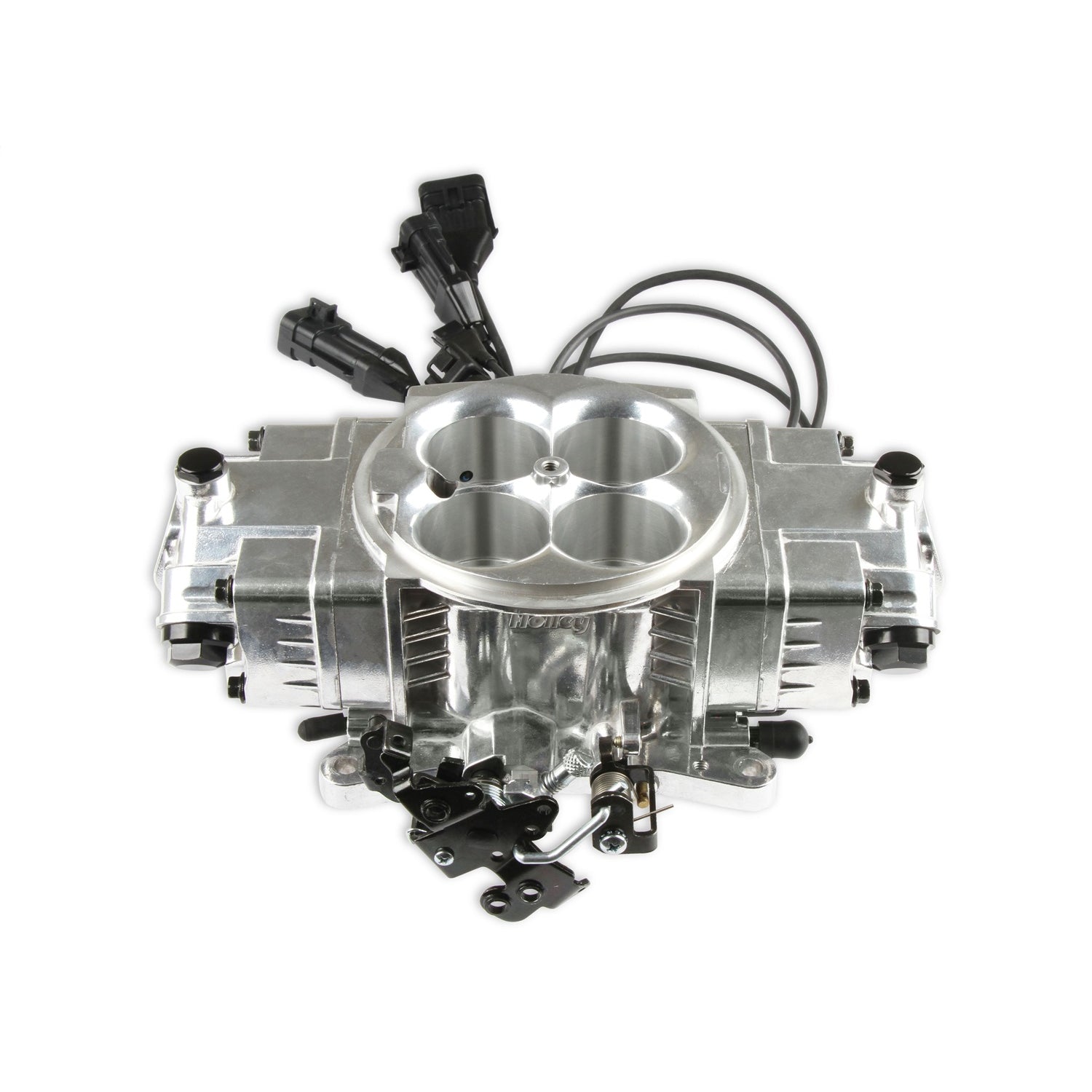 Sniper Stealth EFI Fuel Injection System - Master - Throttle Body - Square Bore - Aluminum - Polished
