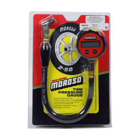 Moroso Tire Gauge 0-15 Digital Backlit