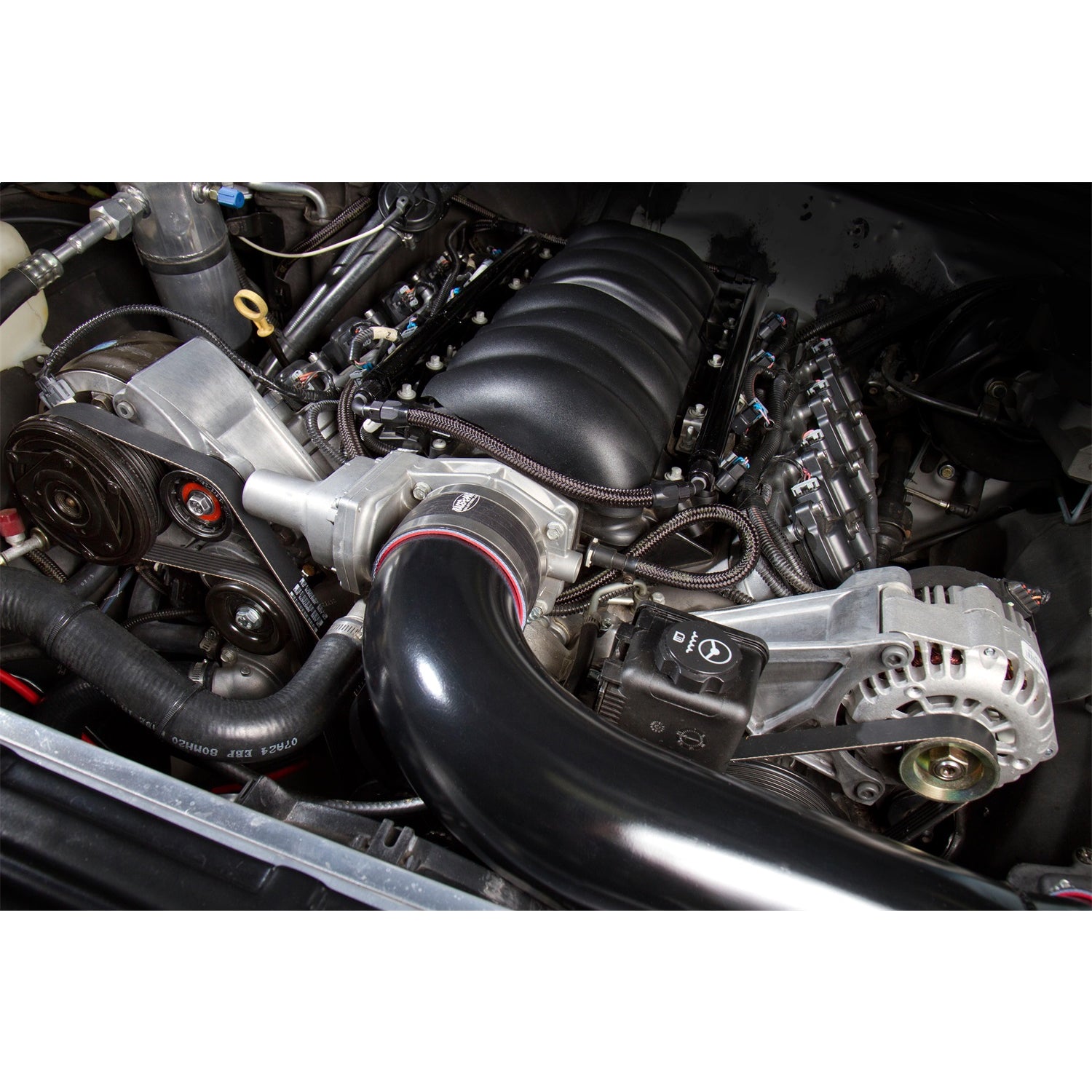 Holley LS Accessory Drive Bracket-A/C, P/S & Alt Brackets-works with R4 compressor