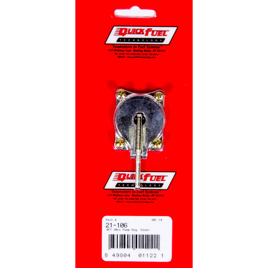 Quick Fuel Technology Aluminum 30cc Pump Housing Cover