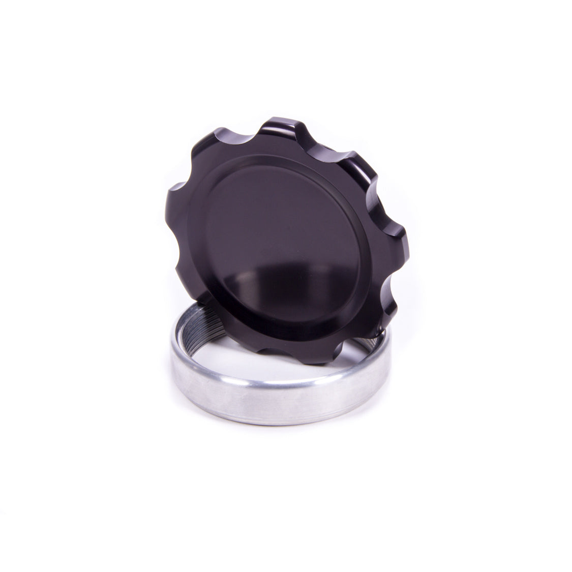 Allstar Performance Large Fill Plug Kit With Aluminum Weld-In Bung - Black