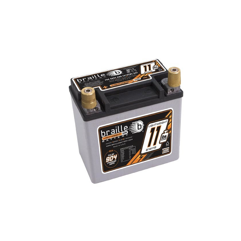 Braille B14115 No-Weight Racing Battery