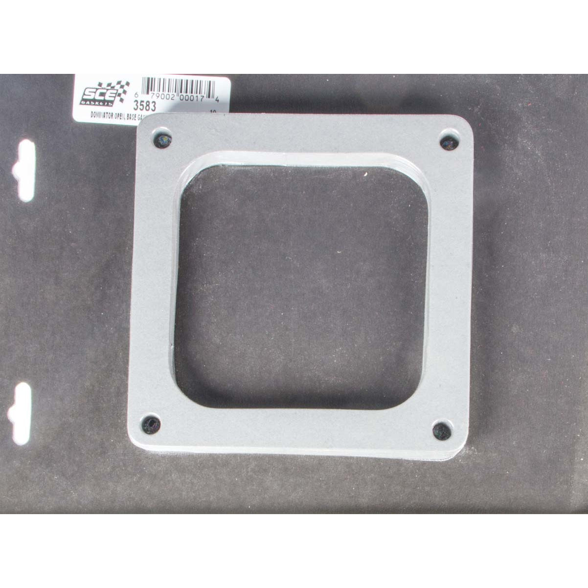 SCE Gaskets 4 Barrel Carburetor Base Plate Gasket Open Composite Dominator Flange - Set of 10