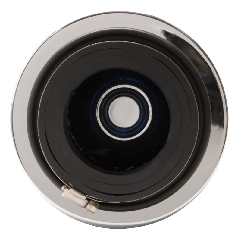Edelbrock Pro-Flo Air Filter Element Conical 6" Base 4-3/4" Top Diameter - 10-1/2" Tall - Chrome/Blue