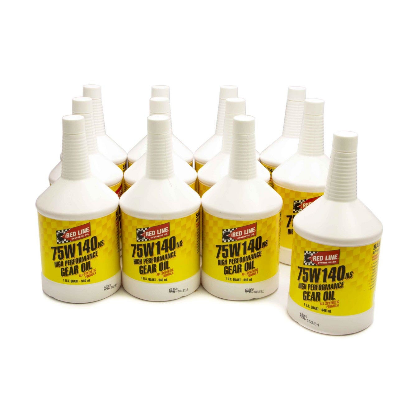 Red Line GL-5 NS 75W140 Gear Oil - 1 Quart (Case of 12)