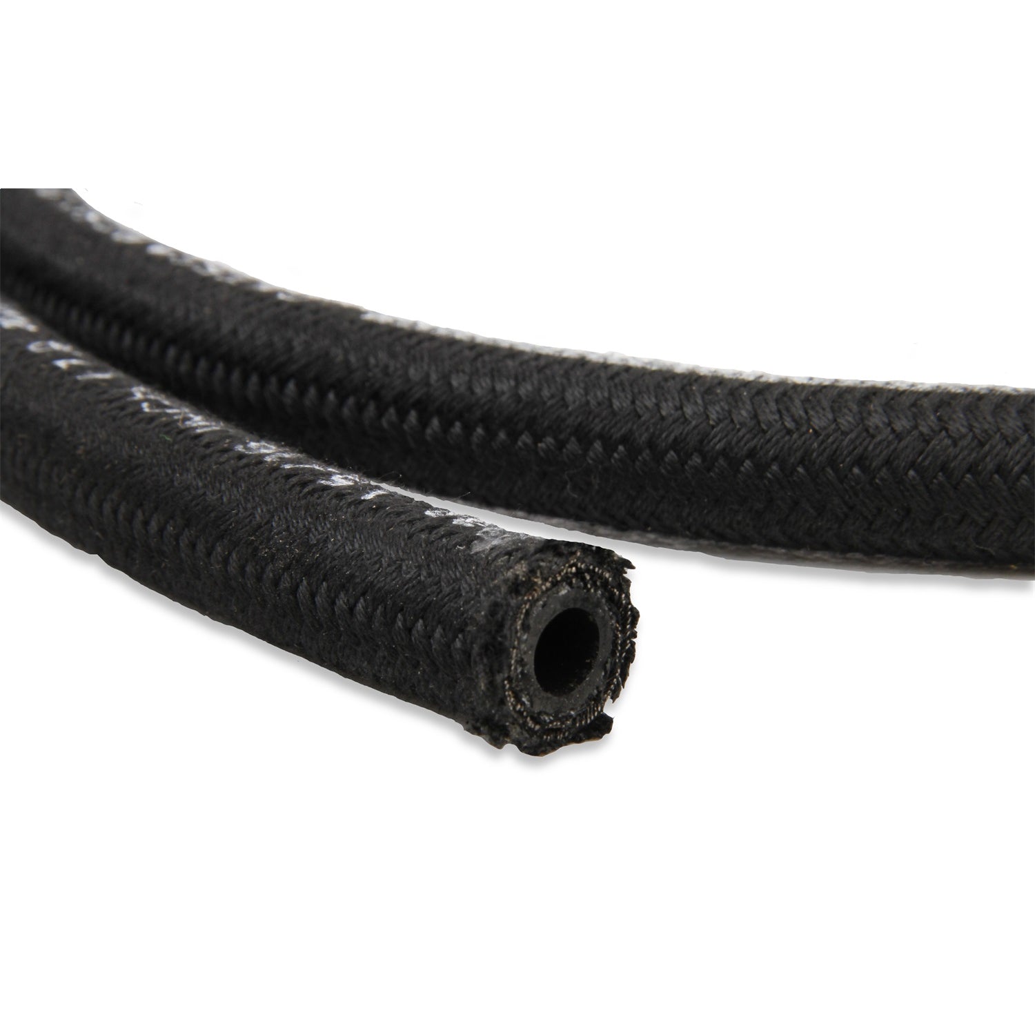 Earl's Braided Nylon Hose - 6 AN - 10 ft - Black