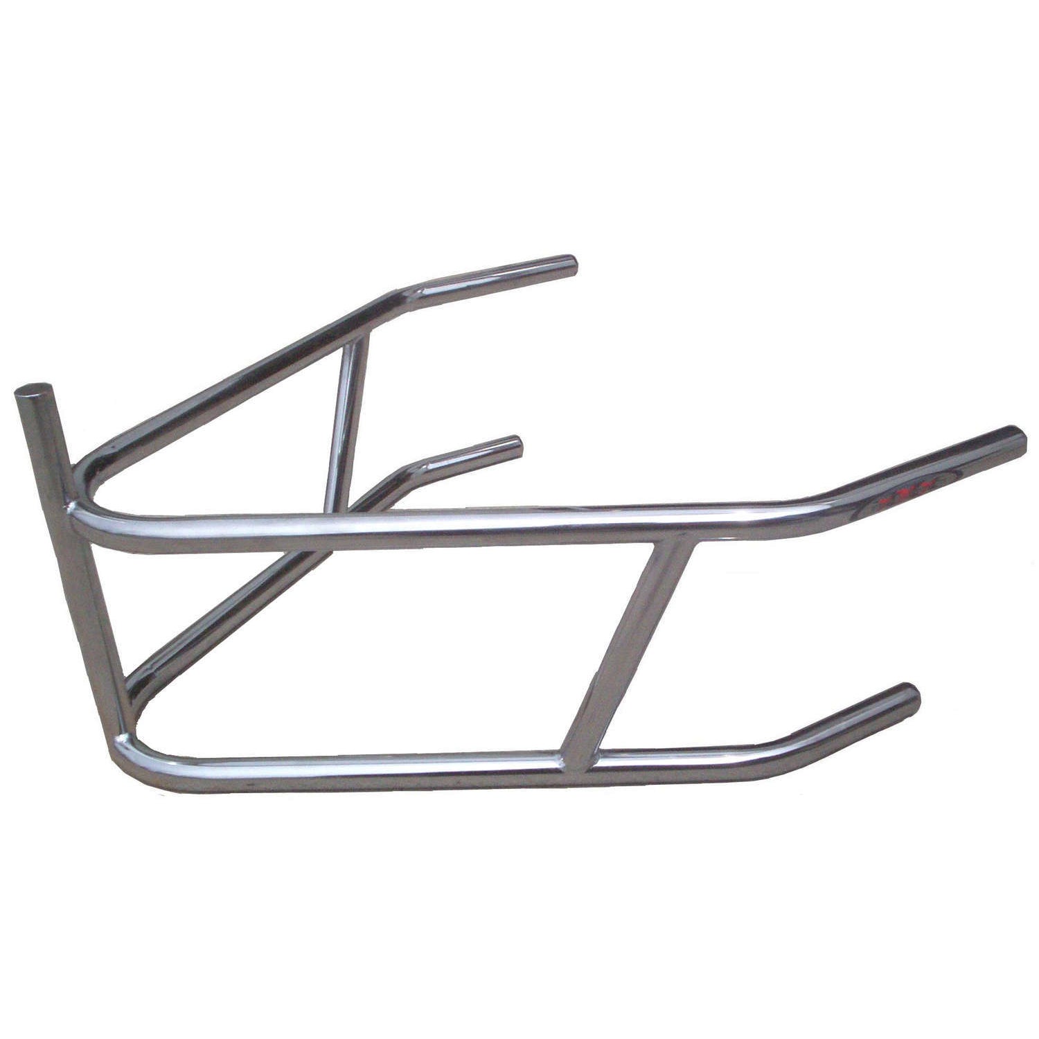Triple X Sprint Car Rear Bumper w/ Post - 4130 Chromoly - Plated