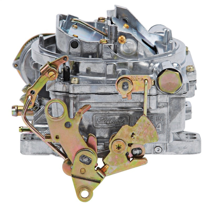 Edelbrock AVS2 Carburetor - 4-BBL - 500 CFM - Square Bore - Electric Choke - Mechanical Secondary - Single Inlet - Satin