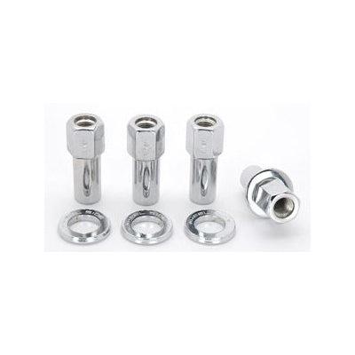 Weld 1/2" RH Open End Lug Nuts 4-Pack