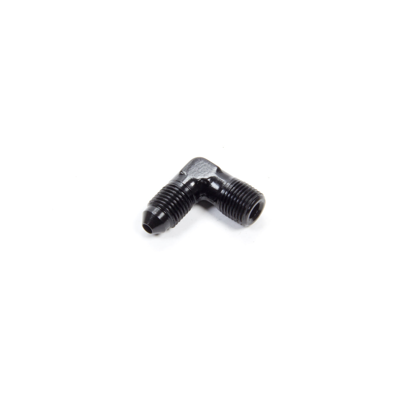 Aeroquip Black Aluminum 90 -03 AN to 1/8" NPT Adapter