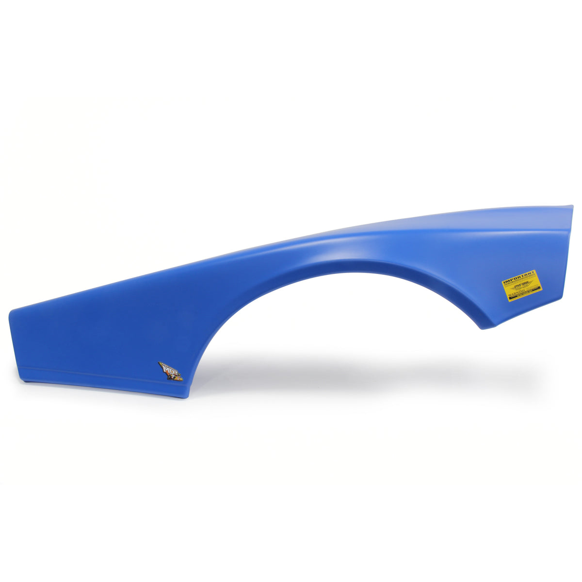 Five Star Passenger Side Fender - MD3 - Plastic - Chevron Blue - Half