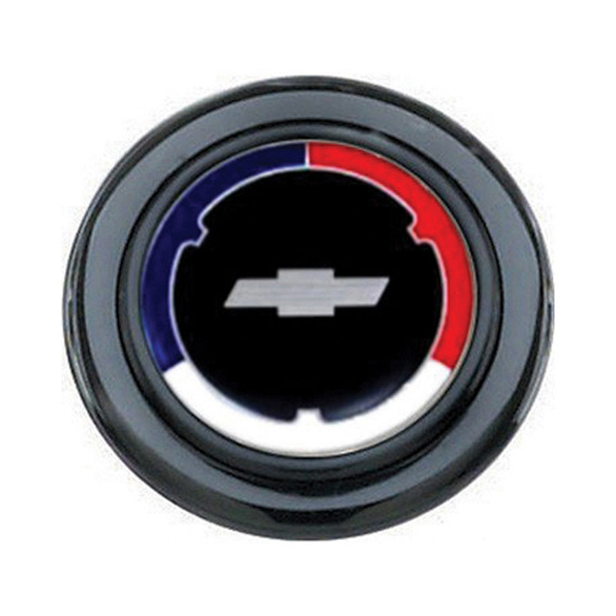Grant Cheverolet Red / White / Blue Horn Button