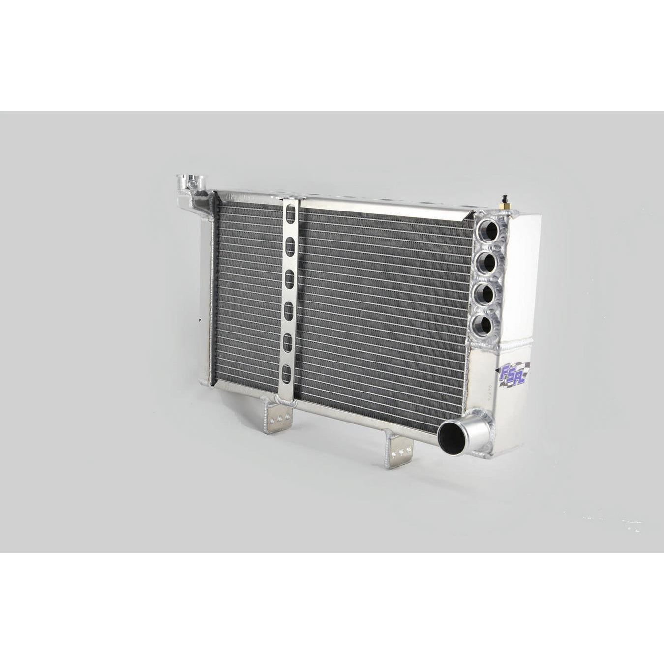 FSR Engine Mounted Sprint Car Radiator - 2 Row - Fits Maxim or Eagle