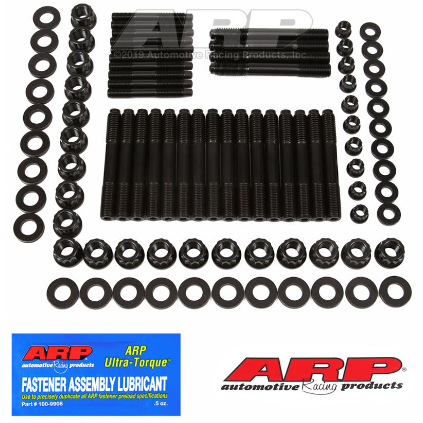 ARP Cylinder Head Stud 12 Point Nuts Chromoly Black Oxide - 15 Bolt