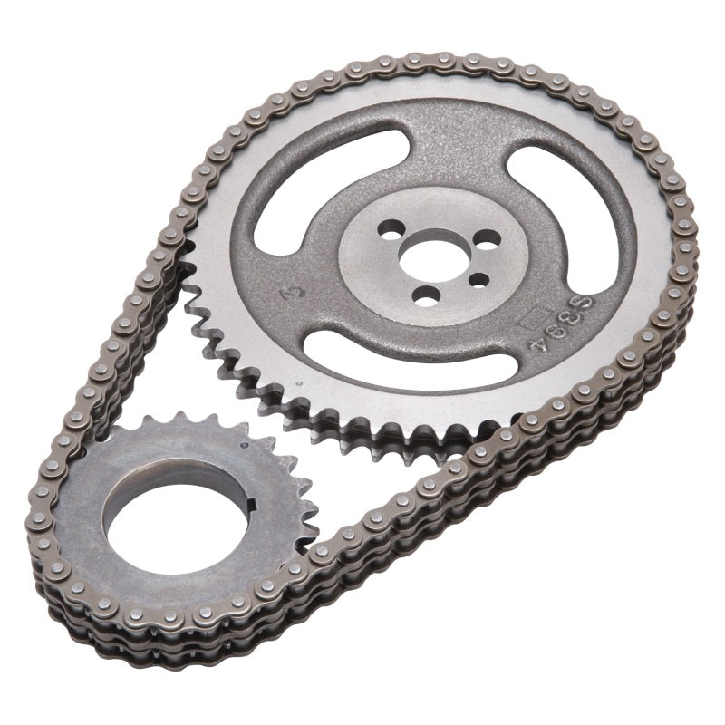 Edelbrock Performer-Link Double Roller Timing Chain Set - Keyway Adjustable - Big Block Chevy