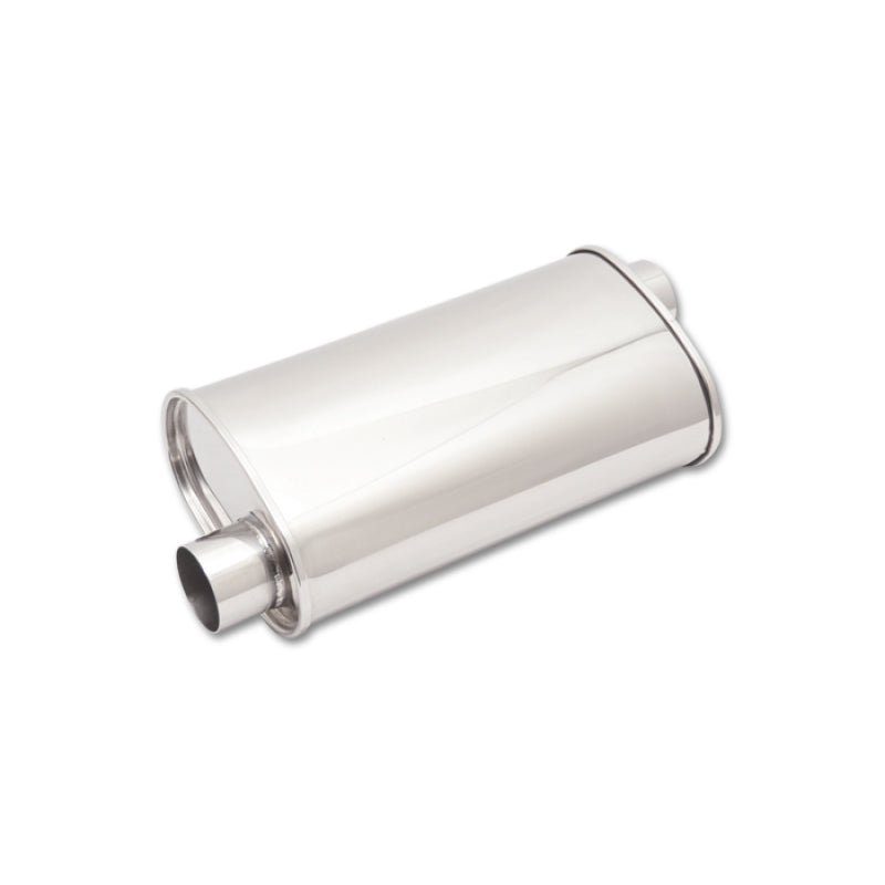 Vibrant Performance Streetpower Muffler - 3 in Offset Inlet / Outlets