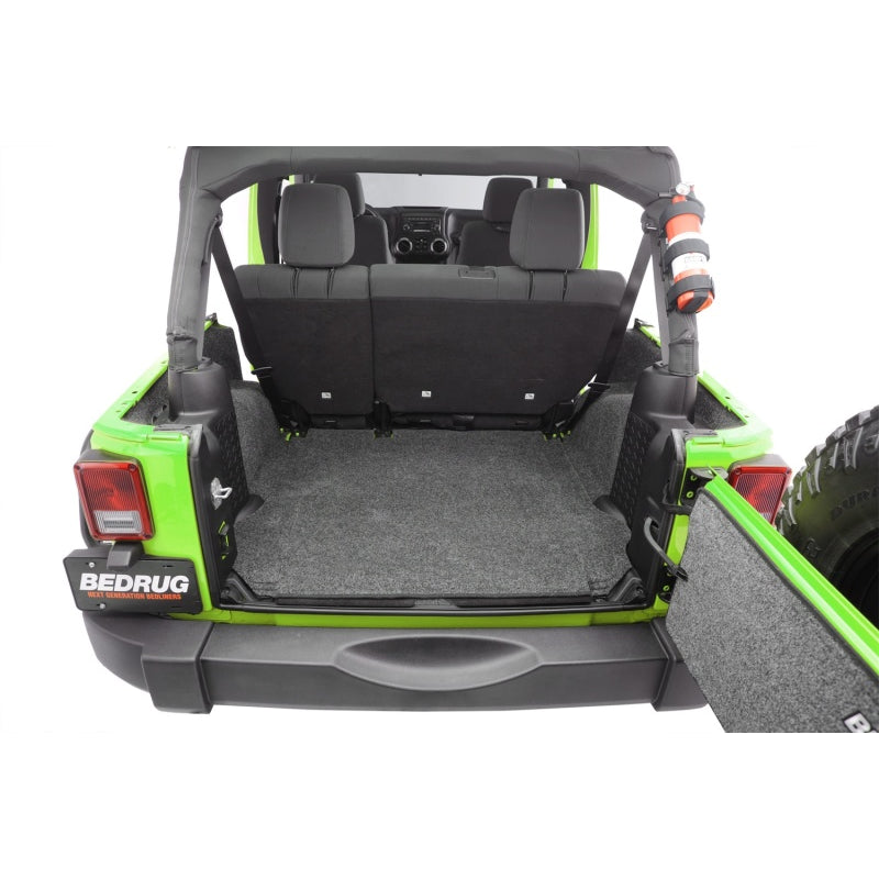 Bedrug Bed Liner - Sides / Tailgate Included - Composite - Gray - 4-Door - Jeep Wrangler JK 2011-18