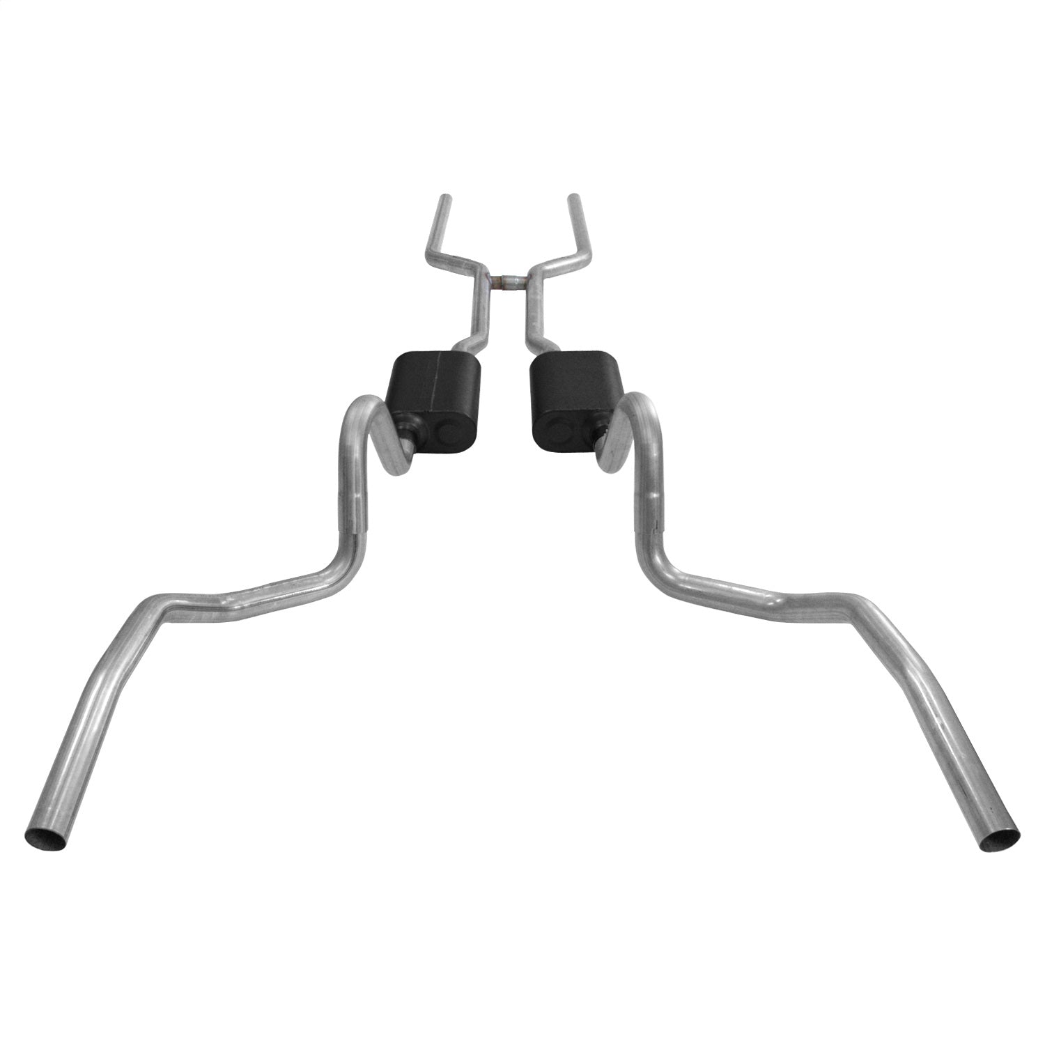 Flowmaster Header-back System 409S - Dual Rear Exit-AmeriCan Thunder - Aggressive Sound - 2-1/2" Tailpipe