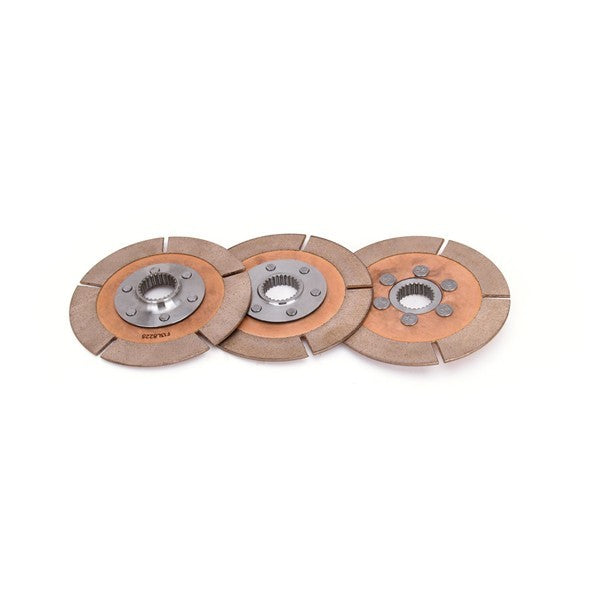 Quarter Master Pro Series 7.25" Clutch Disc Pack - 3 Disc - T-10 - Jerico - T-101, 1-5/32" x 26 Spline