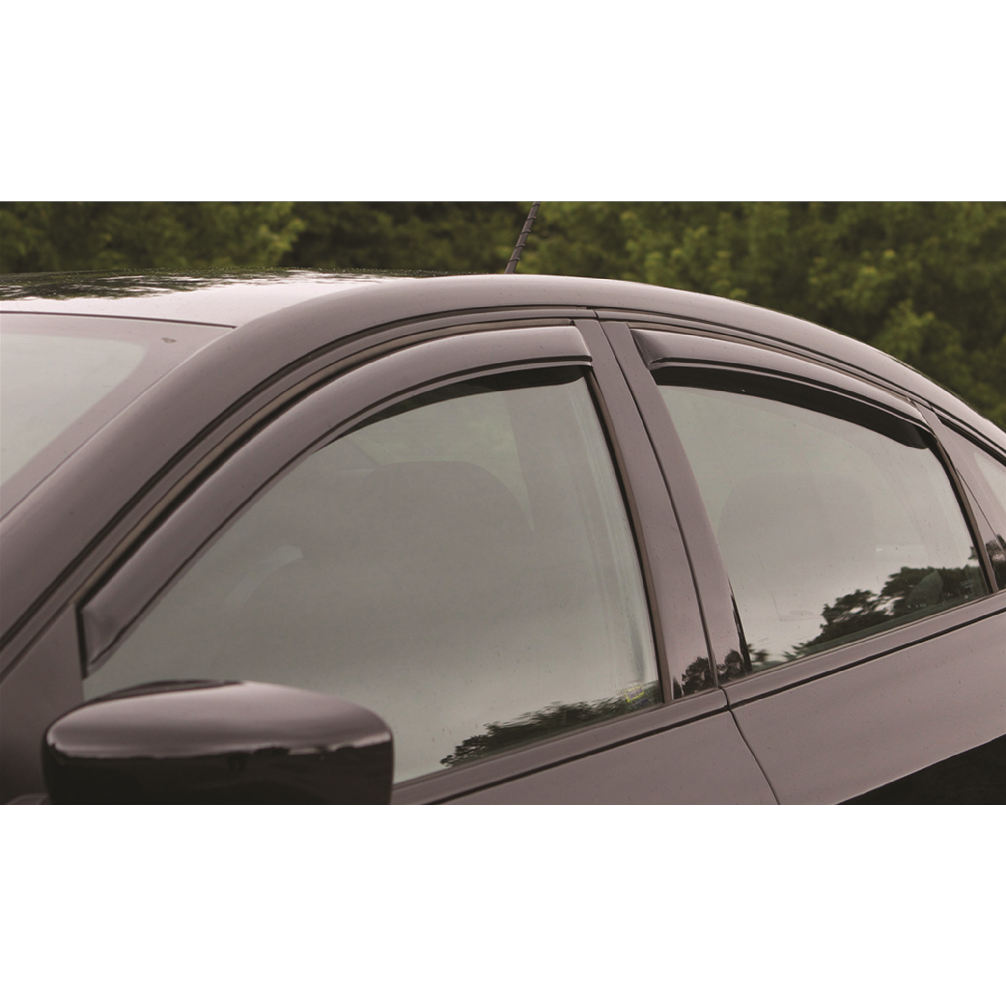 Auto Ventshade In-Channel Ventvisor - Front/Rear - Smoke - Honda Civic 2016-20