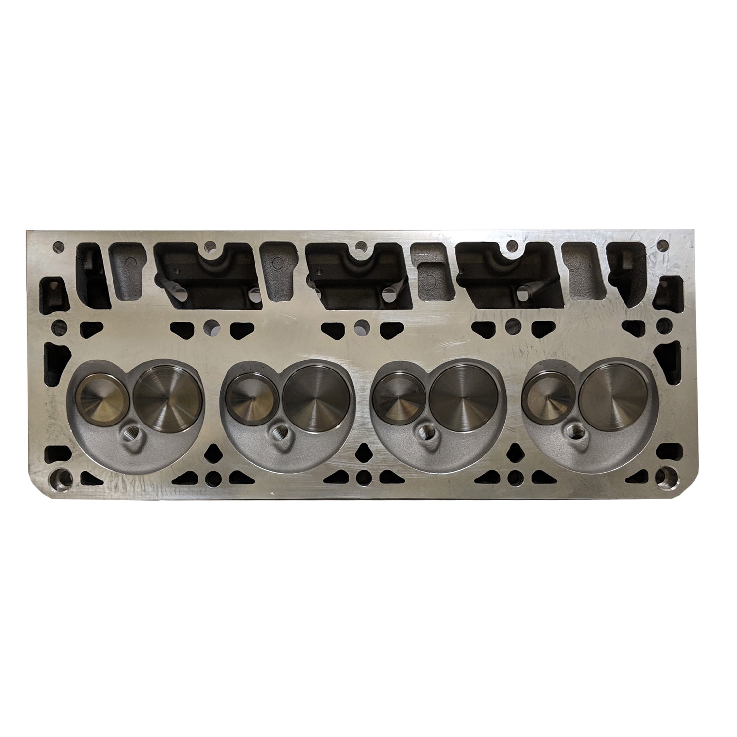 EngineQuest Assembled Cylinder Head - 2.000 in/1.570" Valves - 211 cc Intake - 71 cc Chamber - Aluminum - GM LS-Series