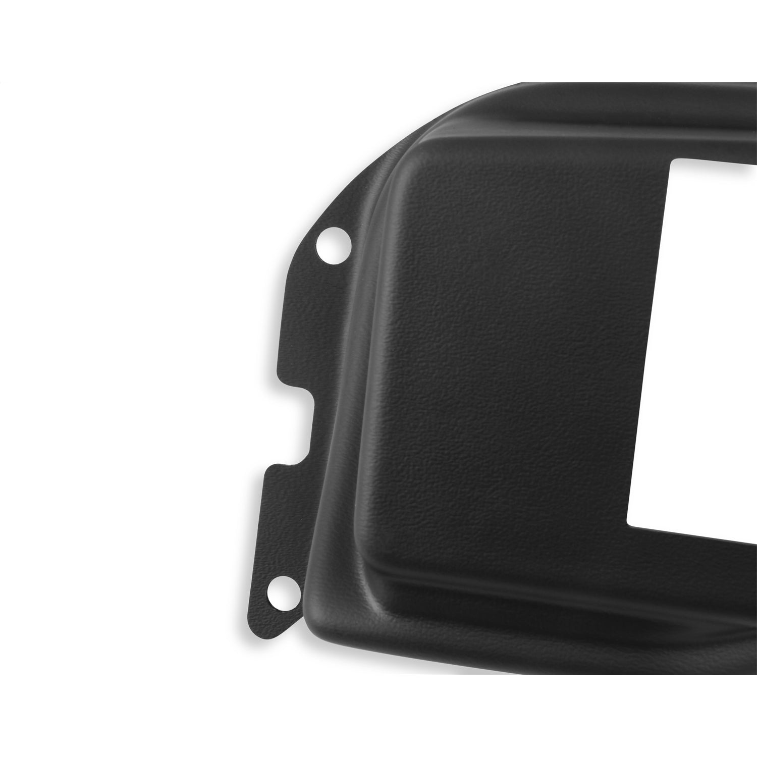 Holley EFI Gauge Mounting Panel - Dash Bezel - Black - Ford Mustang 1987-93