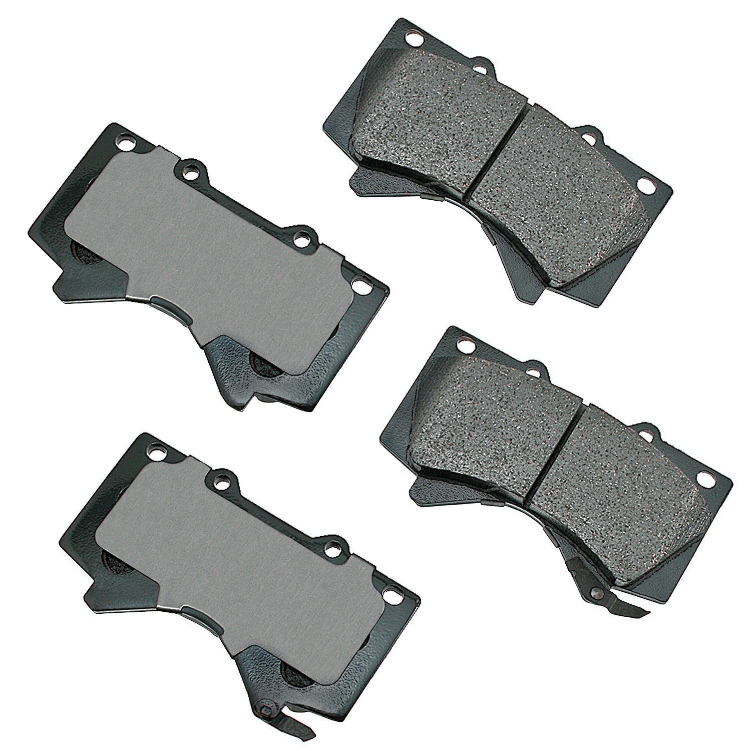 Akebono Brakes ProACT Front Brake Pads - Lexus LX570 2008-11/Toyota Land Cruiser 2013-19 (Set of 4)