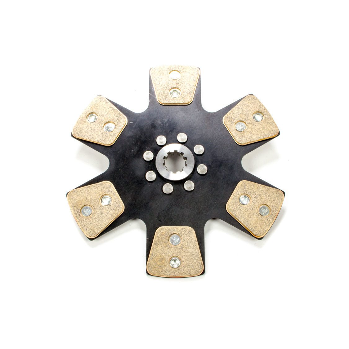 RAM Automotive Street Stock 10.5" Six Paddle Solid Hub Disc - 1-1/8" x 10 Spline