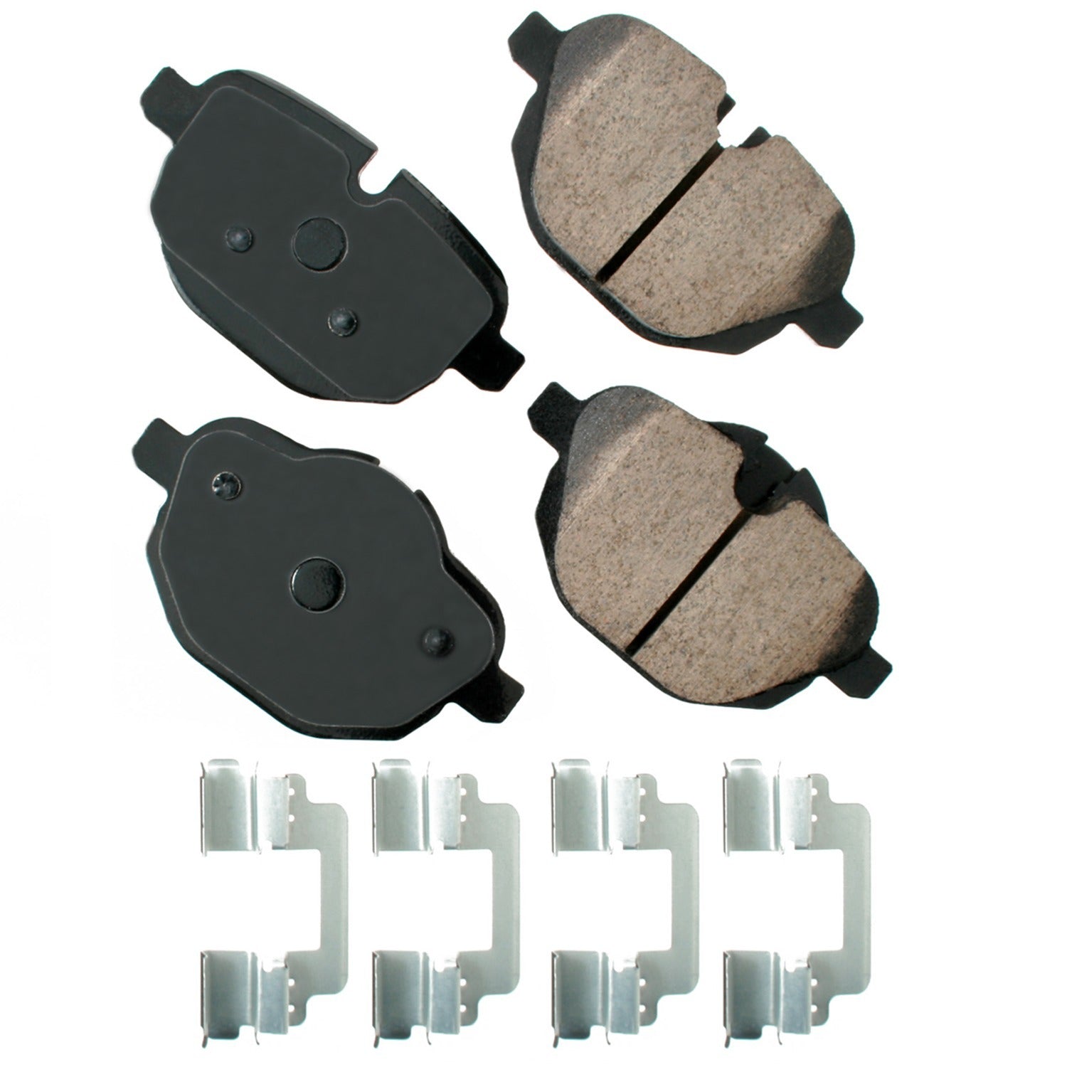 Akebono Brakes Euro Rear Brake Pads - BMW 2011-2018 (Set of 4)