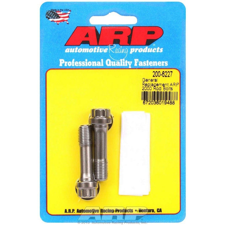 ARP Pro Series Connecting Rod Bolt Kit - 3/8 in Bolt - 1.5 in Long - ARP2000 - Universal Rods - Pair