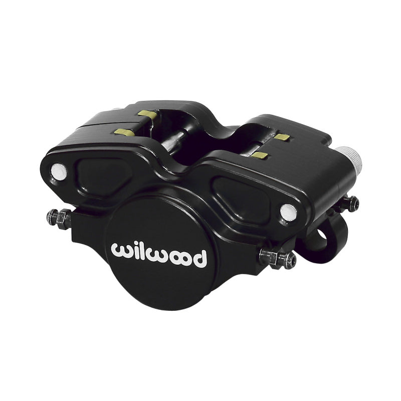 Wilwood Engineering GP200 Brake Caliper 2 Piston Stainless Black - 11.000" OD x 0.250" Thick Rotor