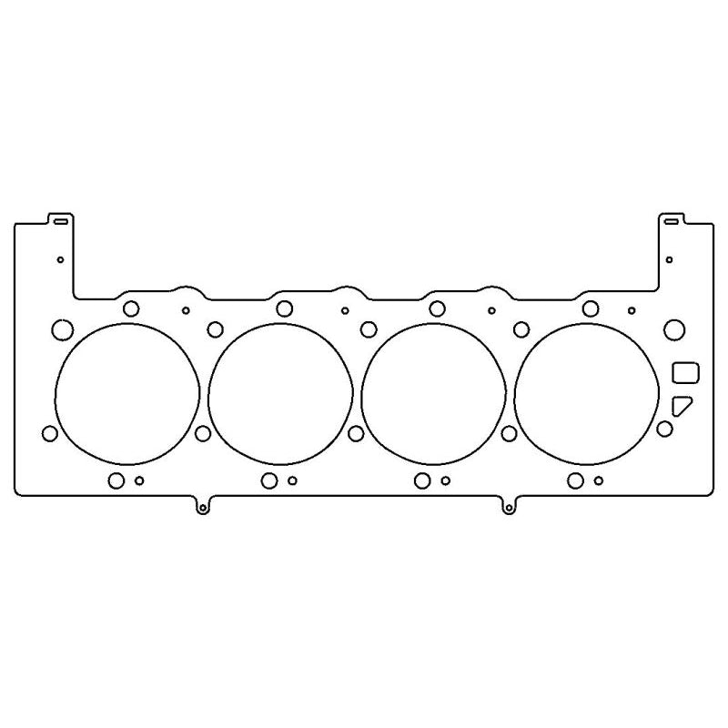 Cometic 4.280 MLS Head Gasket BB Chevy - 8.1L LH Mercury Marine