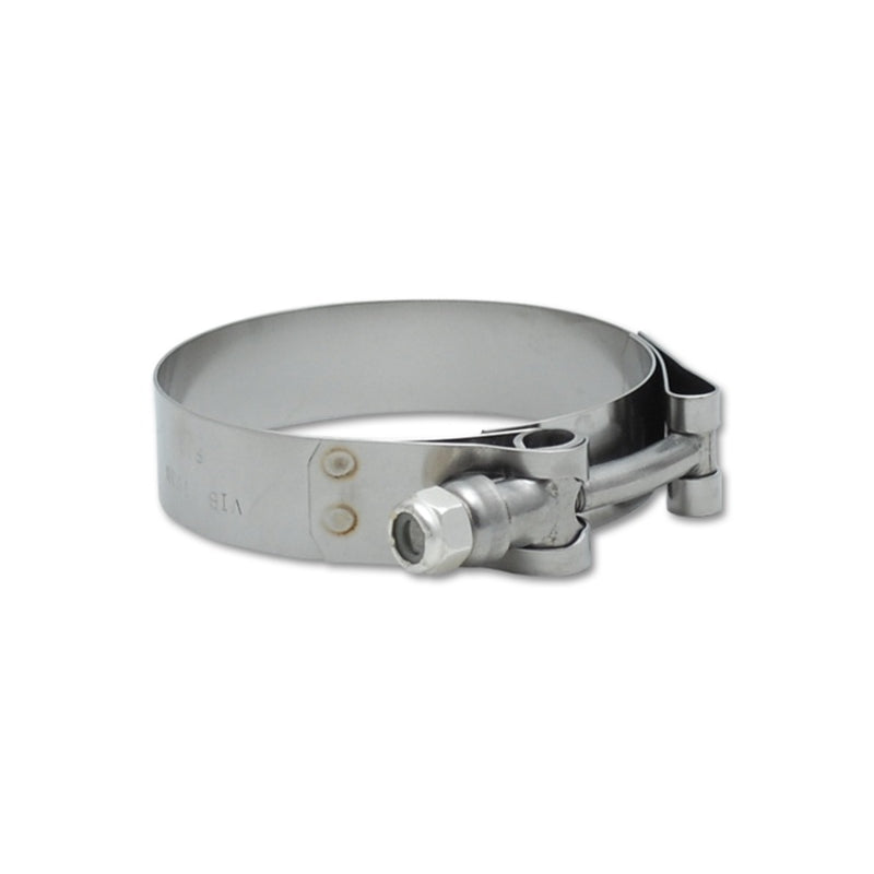 Vibrant Performance T-Bolt Hose Clamp 4.75 to 5.10" Range Stainless 4-1/2" ID Hose Couplers - Pair