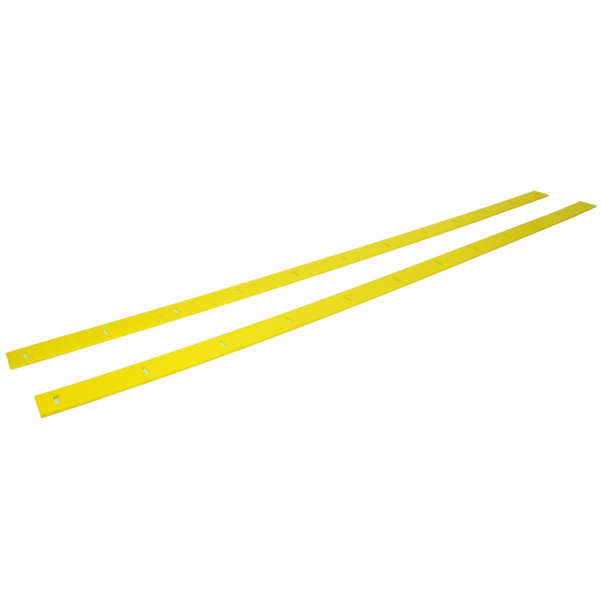 Five Star 2019 Late Model Body Nose Wear Strips - Yellow (Pair)