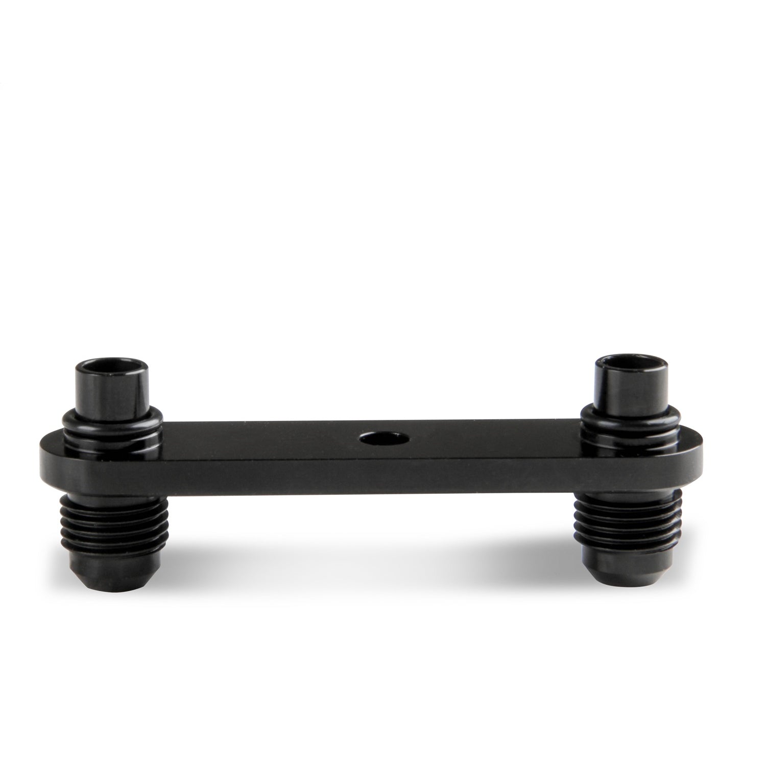 Earl's Transmission Cooler Fitting - Straight - 6 AN Male - Aluminum - Black - 6L80/6L90 Transmissions