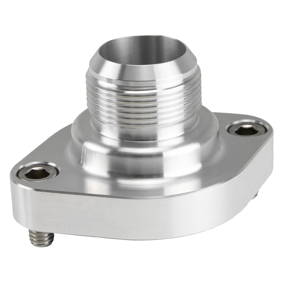 Billet Specialties Straight Water Neck - 20 AN Male - Machined - Mopar V8