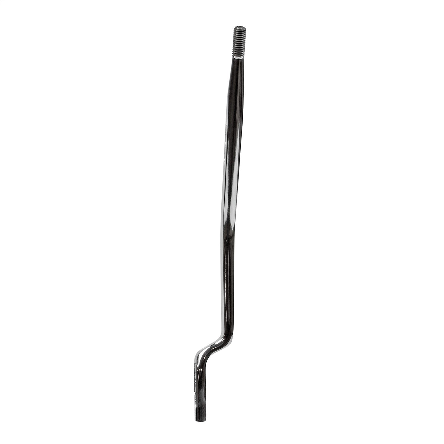 Hurst Competition Plus Single Bend Shifter Stick - 11.156 in - 3/8-16 in Thread - Chrome - Hurst Manual Shifters