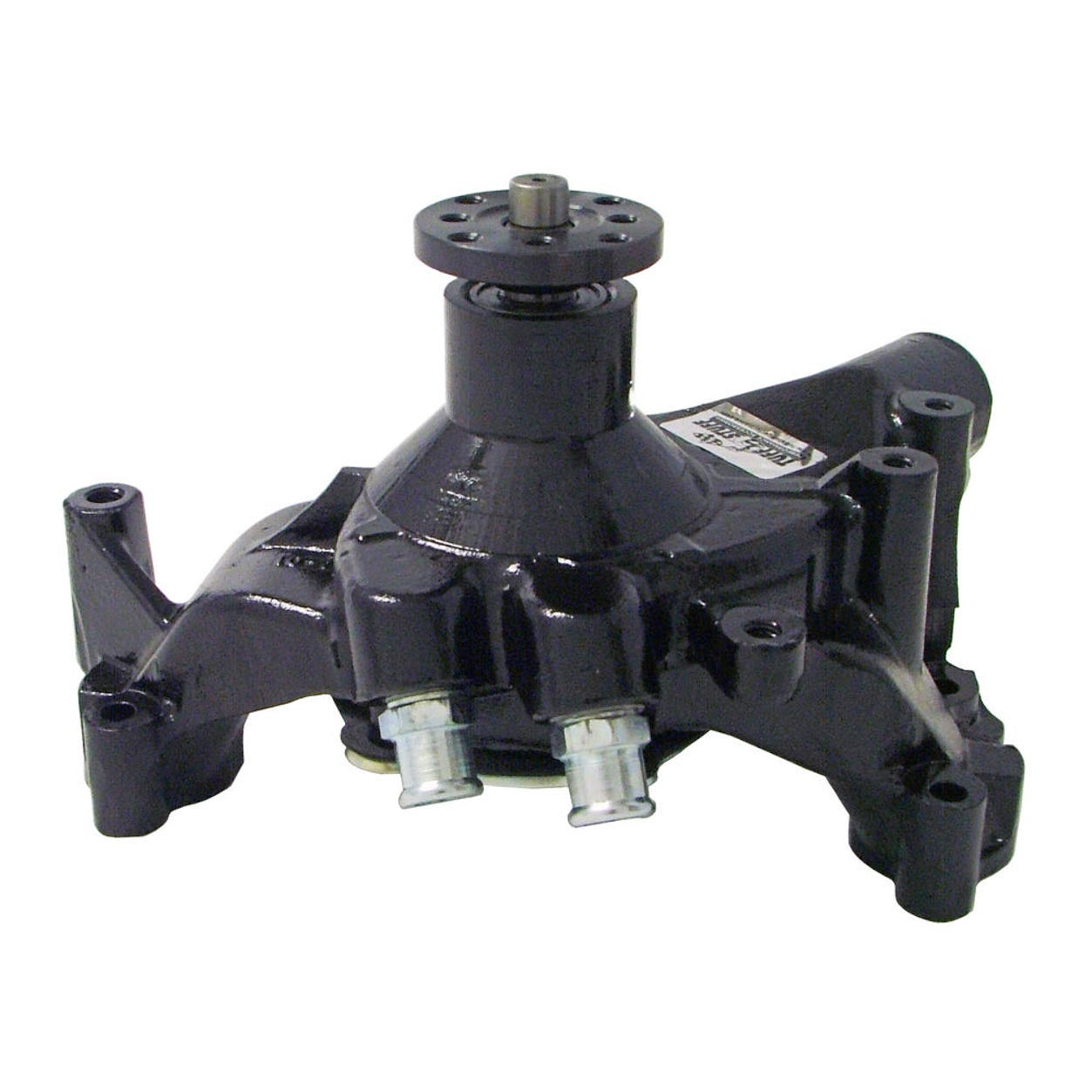 Tuff Stuff SuperCool Cast Iron Water Pump - BB Chevy - Long Style - Black